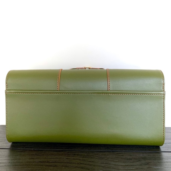 Perrin Paris Jungle Green Le Cabriolet Glove Clutch Bag Limited Edition … - Picture 13 of 16